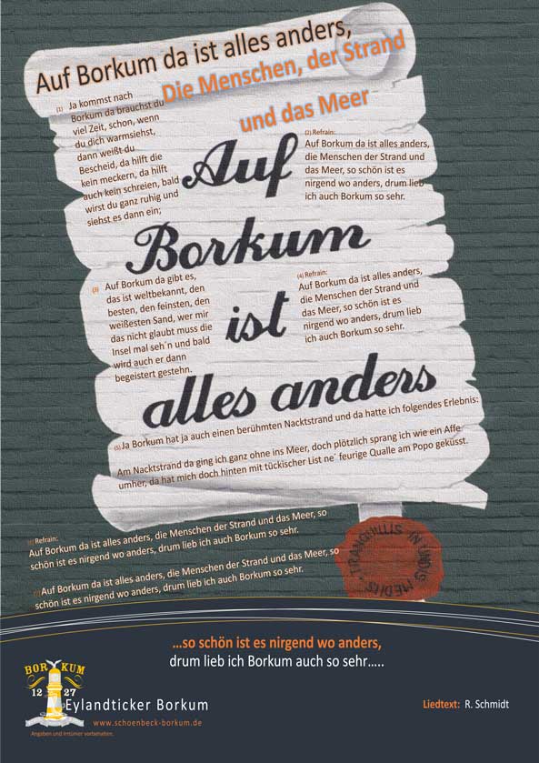  Auf Borkum ist alles anders