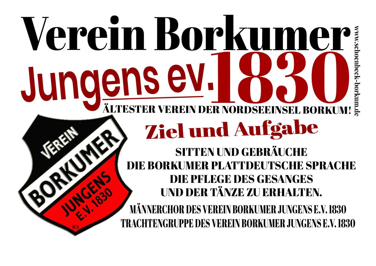  Verein Borkumer Jungens ev. 1830