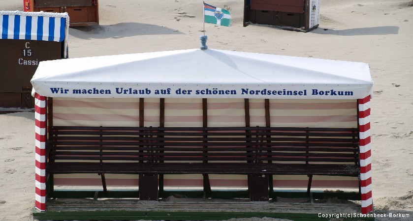 Wir machen Urlaub auf Borkum